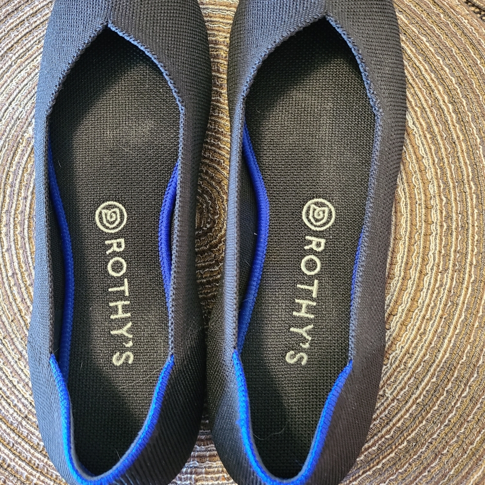 Rothys Black Flats
